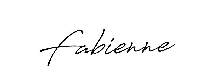 Make a beautiful signature design for name Fabienne. With this signature (Antro_Vectra_Bolder) style, you can create a handwritten signature for free. Fabienne signature style 7 images and pictures png