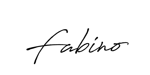 Create a beautiful signature design for name Fabino. With this signature (Antro_Vectra_Bolder) fonts, you can make a handwritten signature for free. Fabino signature style 7 images and pictures png