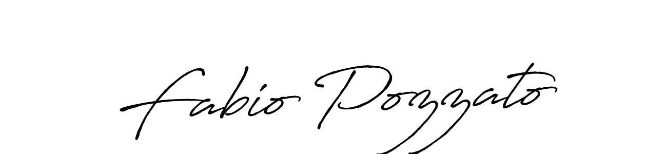 Also we have Fabio Pozzato name is the best signature style. Create professional handwritten signature collection using Antro_Vectra_Bolder autograph style. Fabio Pozzato signature style 7 images and pictures png