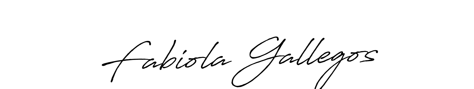 Design your own signature with our free online signature maker. With this signature software, you can create a handwritten (Antro_Vectra_Bolder) signature for name Fabiola Gallegos. Fabiola Gallegos signature style 7 images and pictures png