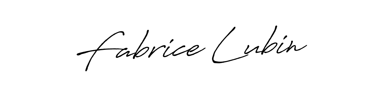 Use a signature maker to create a handwritten signature online. With this signature software, you can design (Antro_Vectra_Bolder) your own signature for name Fabrice Lubin. Fabrice Lubin signature style 7 images and pictures png