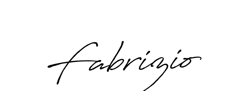 Fabrizio stylish signature style. Best Handwritten Sign (Antro_Vectra_Bolder) for my name. Handwritten Signature Collection Ideas for my name Fabrizio. Fabrizio signature style 7 images and pictures png