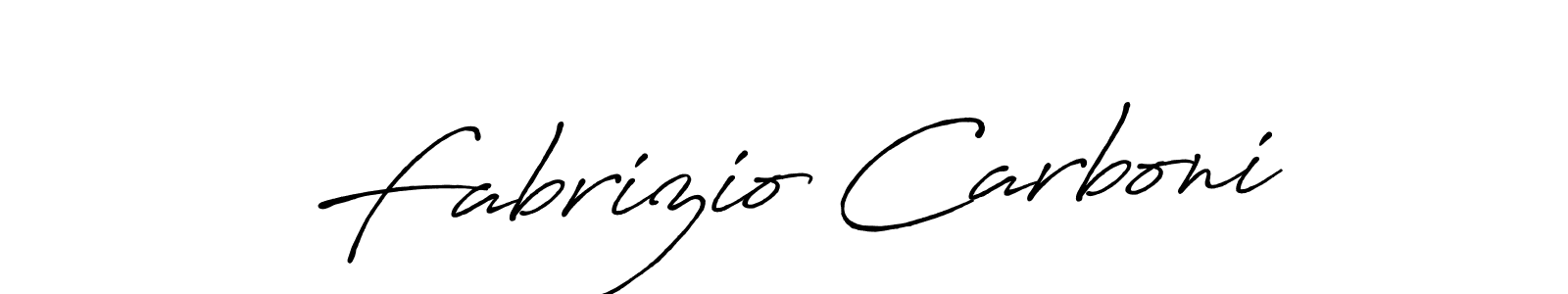 Also we have Fabrizio Carboni name is the best signature style. Create professional handwritten signature collection using Antro_Vectra_Bolder autograph style. Fabrizio Carboni signature style 7 images and pictures png