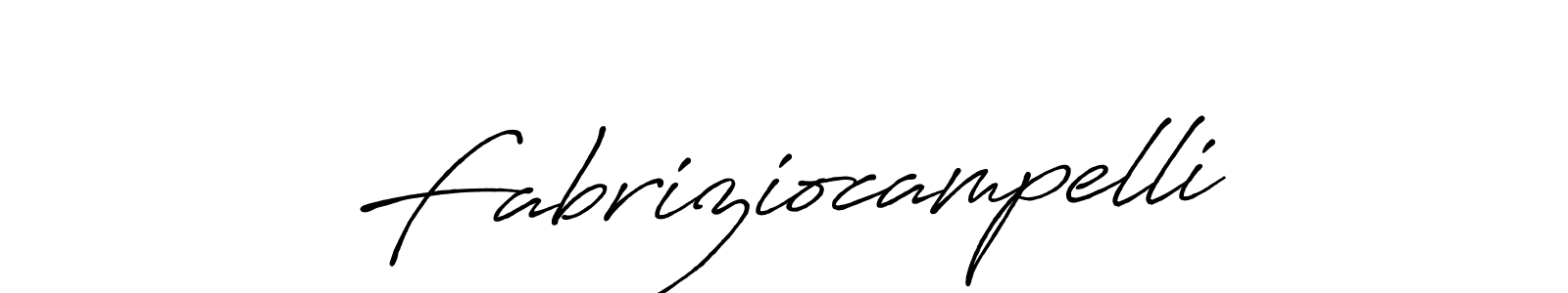 How to make Fabriziocampelli name signature. Use Antro_Vectra_Bolder style for creating short signs online. This is the latest handwritten sign. Fabriziocampelli signature style 7 images and pictures png