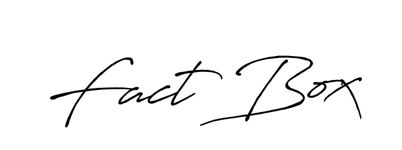Check out images of Autograph of Fact Box name. Actor Fact Box Signature Style. Antro_Vectra_Bolder is a professional sign style online. Fact Box signature style 7 images and pictures png
