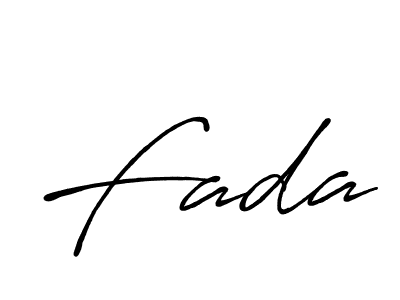 The best way (Antro_Vectra_Bolder) to make a short signature is to pick only two or three words in your name. The name Fada include a total of six letters. For converting this name. Fada signature style 7 images and pictures png