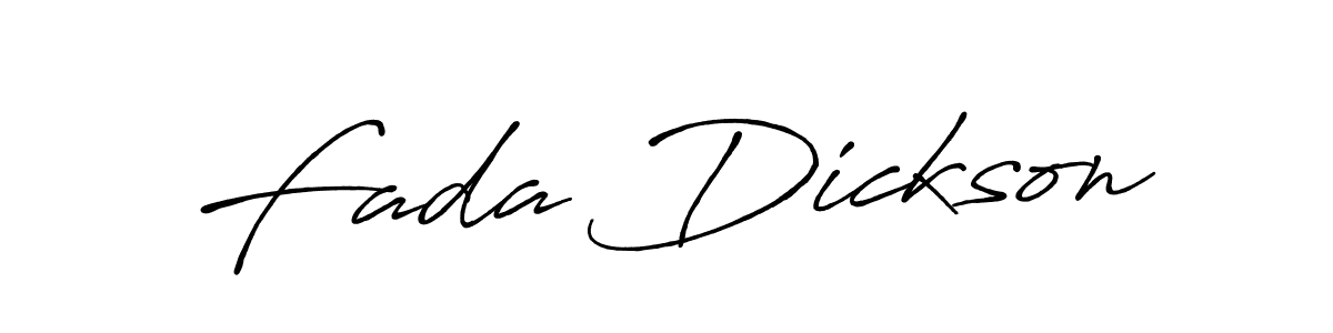 Antro_Vectra_Bolder is a professional signature style that is perfect for those who want to add a touch of class to their signature. It is also a great choice for those who want to make their signature more unique. Get Fada Dickson name to fancy signature for free. Fada Dickson signature style 7 images and pictures png