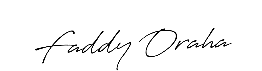 Also You can easily find your signature by using the search form. We will create Faddy Oraha name handwritten signature images for you free of cost using Antro_Vectra_Bolder sign style. Faddy Oraha signature style 7 images and pictures png