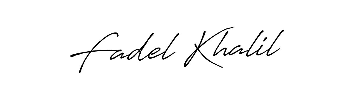 Once you've used our free online signature maker to create your best signature Antro_Vectra_Bolder style, it's time to enjoy all of the benefits that Fadel Khalil name signing documents. Fadel Khalil signature style 7 images and pictures png