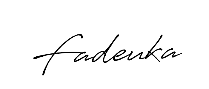 Here are the top 10 professional signature styles for the name Fadeuka. These are the best autograph styles you can use for your name. Fadeuka signature style 7 images and pictures png