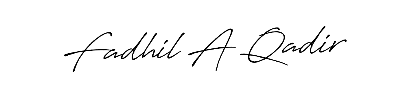 Once you've used our free online signature maker to create your best signature Antro_Vectra_Bolder style, it's time to enjoy all of the benefits that Fadhil A Qadir name signing documents. Fadhil A Qadir signature style 7 images and pictures png