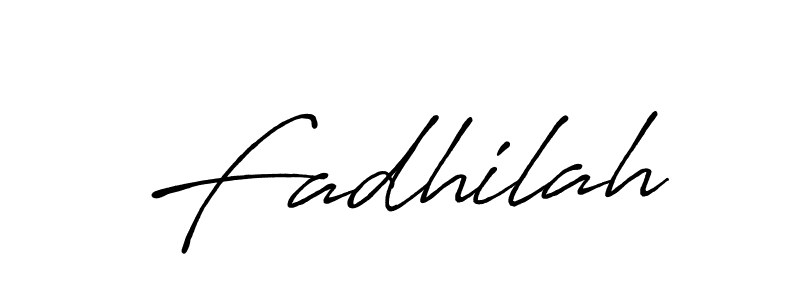 Use a signature maker to create a handwritten signature online. With this signature software, you can design (Antro_Vectra_Bolder) your own signature for name Fadhilah. Fadhilah signature style 7 images and pictures png