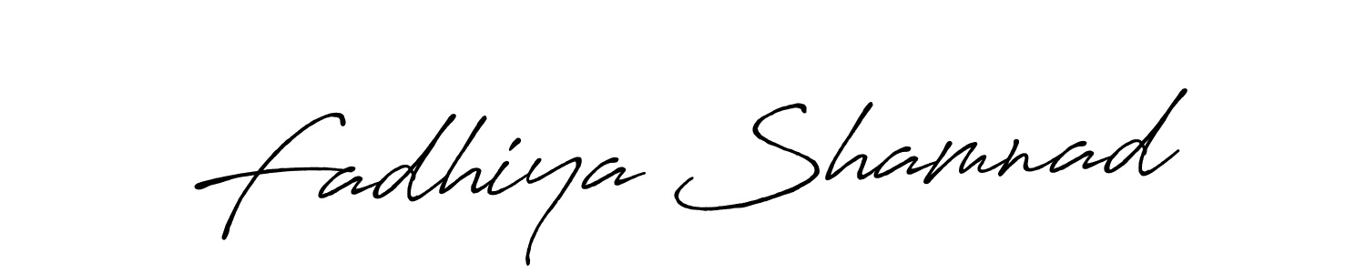 This is the best signature style for the Fadhiya Shamnad name. Also you like these signature font (Antro_Vectra_Bolder). Mix name signature. Fadhiya Shamnad signature style 7 images and pictures png