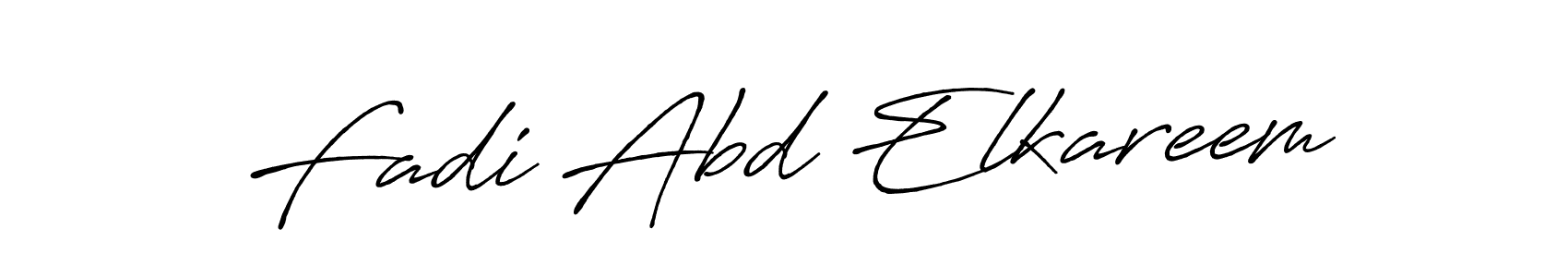 How to make Fadi Abd Elkareem name signature. Use Antro_Vectra_Bolder style for creating short signs online. This is the latest handwritten sign. Fadi Abd Elkareem signature style 7 images and pictures png