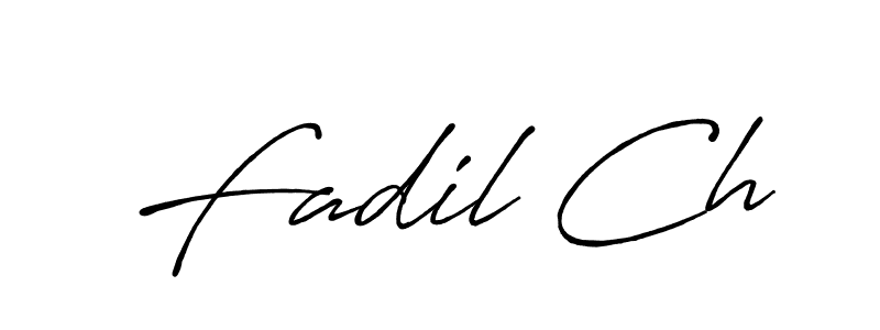 Make a beautiful signature design for name Fadil Ch. Use this online signature maker to create a handwritten signature for free. Fadil Ch signature style 7 images and pictures png