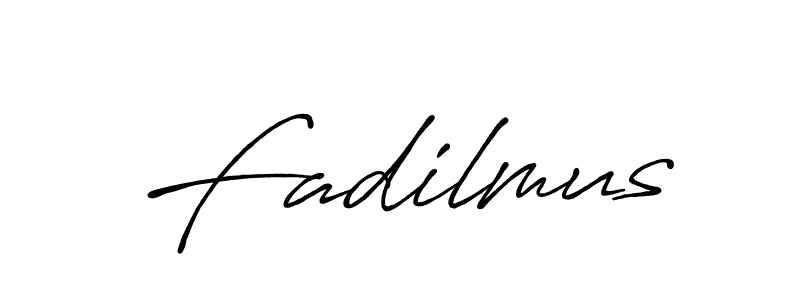 Design your own signature with our free online signature maker. With this signature software, you can create a handwritten (Antro_Vectra_Bolder) signature for name Fadilmus. Fadilmus signature style 7 images and pictures png