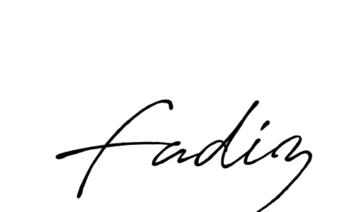 It looks lik you need a new signature style for name Fadiz. Design unique handwritten (Antro_Vectra_Bolder) signature with our free signature maker in just a few clicks. Fadiz signature style 7 images and pictures png