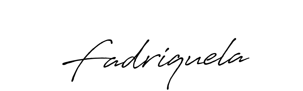 Make a short Fadriquela signature style. Manage your documents anywhere anytime using Antro_Vectra_Bolder. Create and add eSignatures, submit forms, share and send files easily. Fadriquela signature style 7 images and pictures png