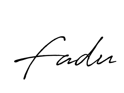 Once you've used our free online signature maker to create your best signature Antro_Vectra_Bolder style, it's time to enjoy all of the benefits that Fadu name signing documents. Fadu signature style 7 images and pictures png