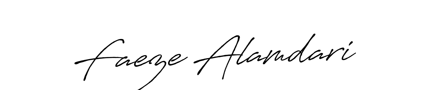 Similarly Antro_Vectra_Bolder is the best handwritten signature design. Signature creator online .You can use it as an online autograph creator for name Faeze Alamdari. Faeze Alamdari signature style 7 images and pictures png