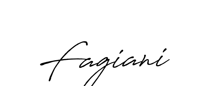 Antro_Vectra_Bolder is a professional signature style that is perfect for those who want to add a touch of class to their signature. It is also a great choice for those who want to make their signature more unique. Get Fagiani name to fancy signature for free. Fagiani signature style 7 images and pictures png