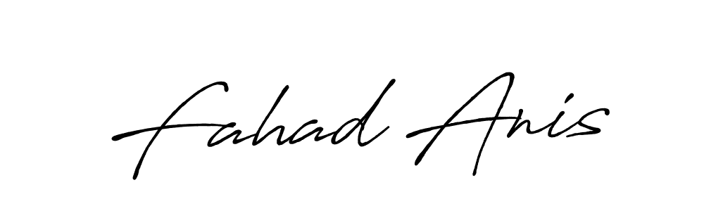 Similarly Antro_Vectra_Bolder is the best handwritten signature design. Signature creator online .You can use it as an online autograph creator for name Fahad Anis. Fahad Anis signature style 7 images and pictures png