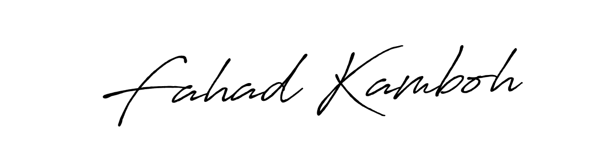 The best way (Antro_Vectra_Bolder) to make a short signature is to pick only two or three words in your name. The name Fahad Kamboh include a total of six letters. For converting this name. Fahad Kamboh signature style 7 images and pictures png