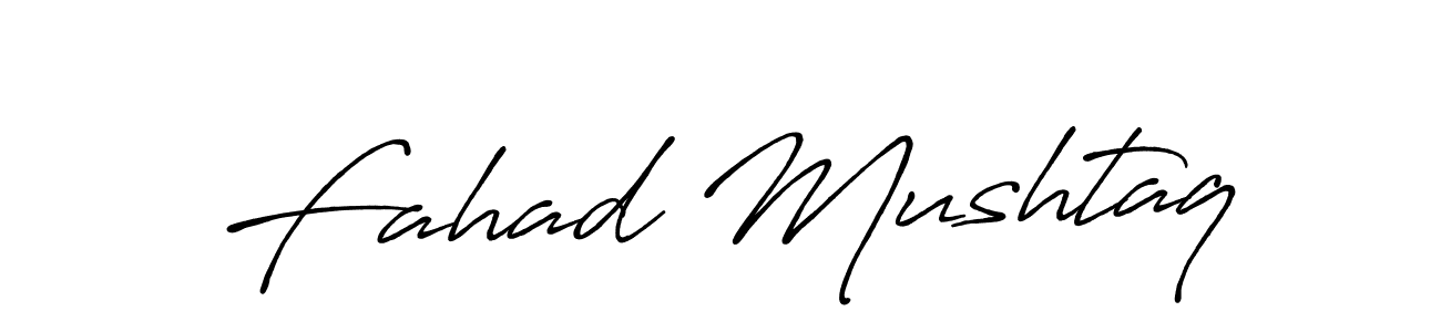 Similarly Antro_Vectra_Bolder is the best handwritten signature design. Signature creator online .You can use it as an online autograph creator for name Fahad Mushtaq. Fahad Mushtaq signature style 7 images and pictures png