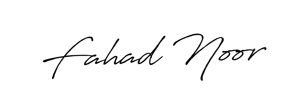 Use a signature maker to create a handwritten signature online. With this signature software, you can design (Antro_Vectra_Bolder) your own signature for name Fahad Noor. Fahad Noor signature style 7 images and pictures png