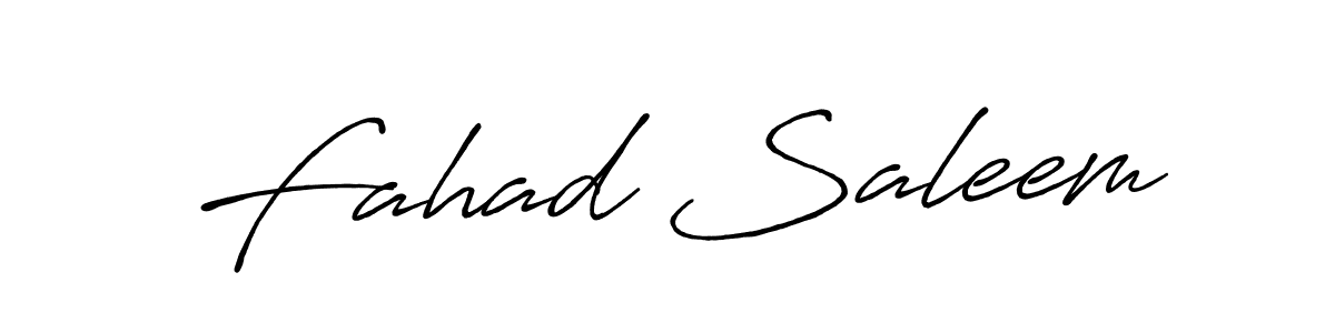 Antro_Vectra_Bolder is a professional signature style that is perfect for those who want to add a touch of class to their signature. It is also a great choice for those who want to make their signature more unique. Get Fahad Saleem name to fancy signature for free. Fahad Saleem signature style 7 images and pictures png