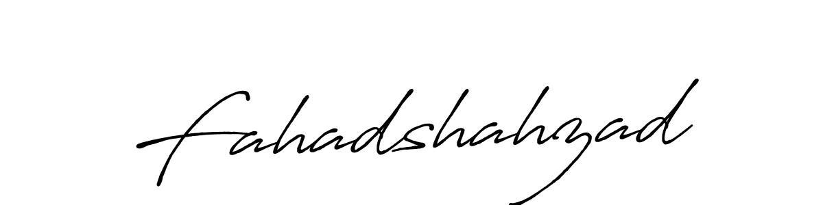 It looks lik you need a new signature style for name Fahadshahzad. Design unique handwritten (Antro_Vectra_Bolder) signature with our free signature maker in just a few clicks. Fahadshahzad signature style 7 images and pictures png