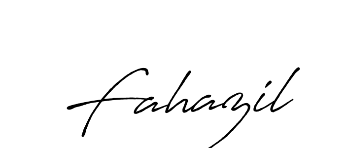 Use a signature maker to create a handwritten signature online. With this signature software, you can design (Antro_Vectra_Bolder) your own signature for name Fahazil. Fahazil signature style 7 images and pictures png