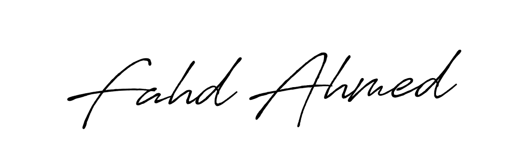 Once you've used our free online signature maker to create your best signature Antro_Vectra_Bolder style, it's time to enjoy all of the benefits that Fahd Ahmed name signing documents. Fahd Ahmed signature style 7 images and pictures png
