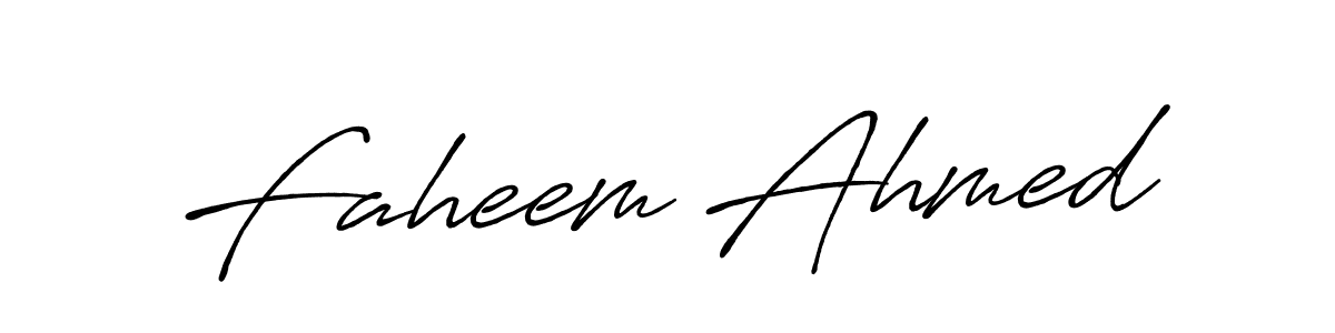 if you are searching for the best signature style for your name Faheem Ahmed. so please give up your signature search. here we have designed multiple signature styles  using Antro_Vectra_Bolder. Faheem Ahmed signature style 7 images and pictures png