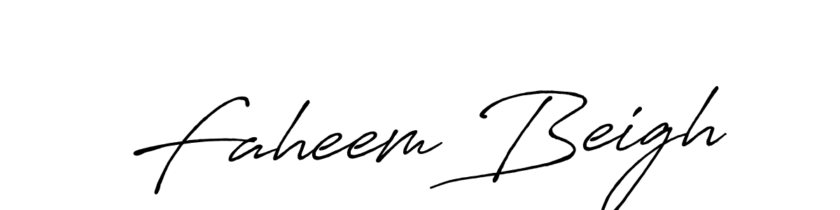 You should practise on your own different ways (Antro_Vectra_Bolder) to write your name (Faheem Beigh) in signature. don't let someone else do it for you. Faheem Beigh signature style 7 images and pictures png