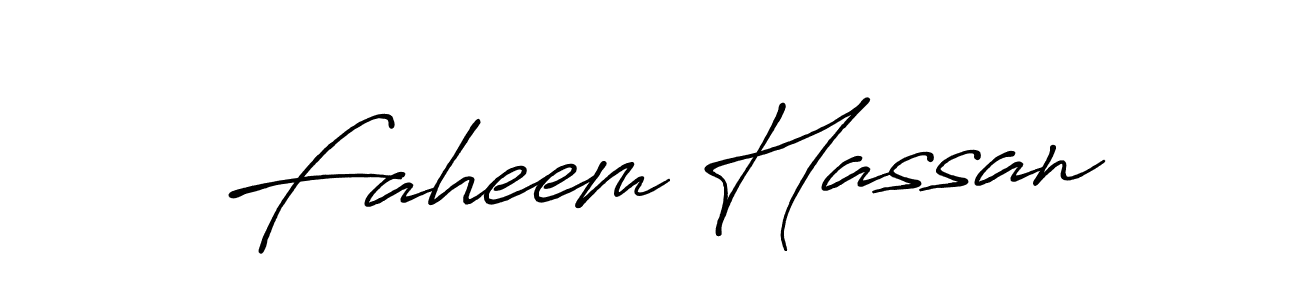 Once you've used our free online signature maker to create your best signature Antro_Vectra_Bolder style, it's time to enjoy all of the benefits that Faheem Hassan name signing documents. Faheem Hassan signature style 7 images and pictures png