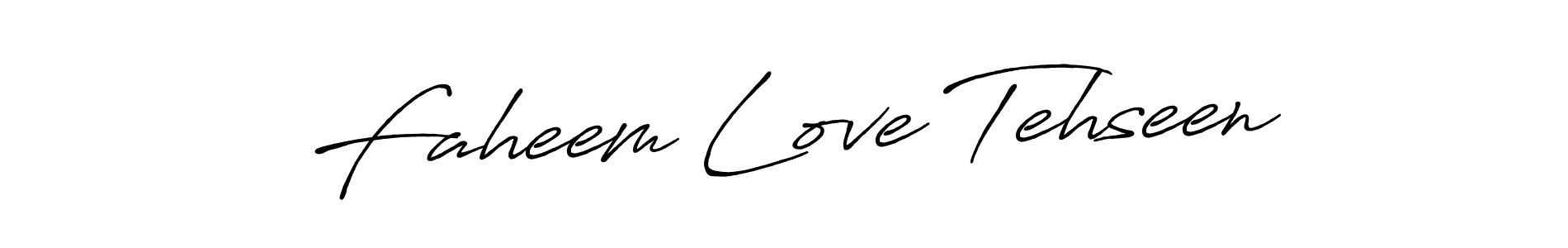 if you are searching for the best signature style for your name Faheem Love Tehseen. so please give up your signature search. here we have designed multiple signature styles  using Antro_Vectra_Bolder. Faheem Love Tehseen signature style 7 images and pictures png