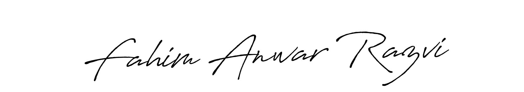 Antro_Vectra_Bolder is a professional signature style that is perfect for those who want to add a touch of class to their signature. It is also a great choice for those who want to make their signature more unique. Get Fahim Anwar Razvi name to fancy signature for free. Fahim Anwar Razvi signature style 7 images and pictures png