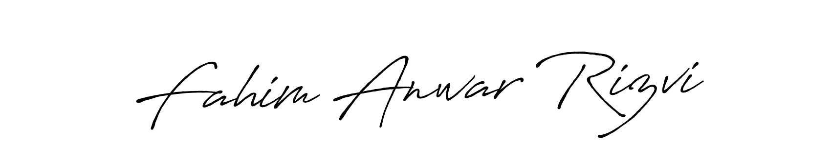 Antro_Vectra_Bolder is a professional signature style that is perfect for those who want to add a touch of class to their signature. It is also a great choice for those who want to make their signature more unique. Get Fahim Anwar Rizvi name to fancy signature for free. Fahim Anwar Rizvi signature style 7 images and pictures png