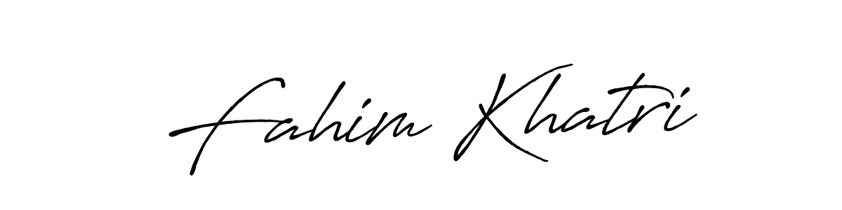Once you've used our free online signature maker to create your best signature Antro_Vectra_Bolder style, it's time to enjoy all of the benefits that Fahim Khatri name signing documents. Fahim Khatri signature style 7 images and pictures png