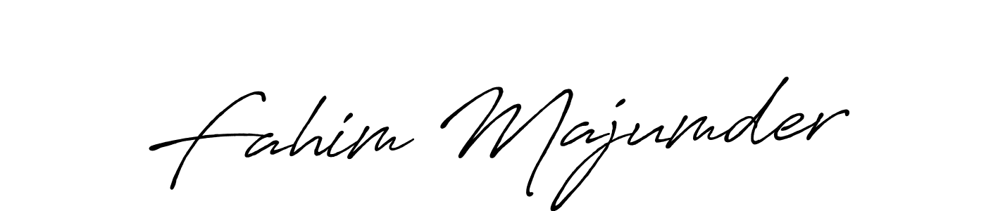 Antro_Vectra_Bolder is a professional signature style that is perfect for those who want to add a touch of class to their signature. It is also a great choice for those who want to make their signature more unique. Get Fahim Majumder name to fancy signature for free. Fahim Majumder signature style 7 images and pictures png