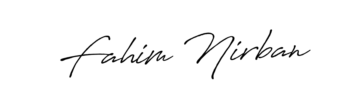 This is the best signature style for the Fahim Nirban name. Also you like these signature font (Antro_Vectra_Bolder). Mix name signature. Fahim Nirban signature style 7 images and pictures png