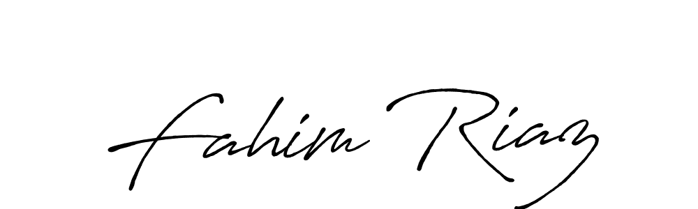 It looks lik you need a new signature style for name Fahim Riaz. Design unique handwritten (Antro_Vectra_Bolder) signature with our free signature maker in just a few clicks. Fahim Riaz signature style 7 images and pictures png