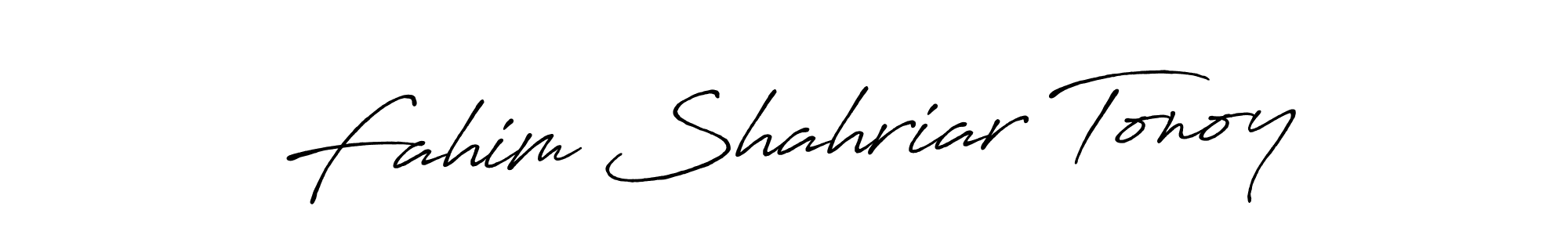 It looks lik you need a new signature style for name Fahim Shahriar Tonoy. Design unique handwritten (Antro_Vectra_Bolder) signature with our free signature maker in just a few clicks. Fahim Shahriar Tonoy signature style 7 images and pictures png