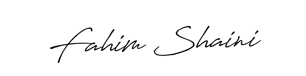 Antro_Vectra_Bolder is a professional signature style that is perfect for those who want to add a touch of class to their signature. It is also a great choice for those who want to make their signature more unique. Get Fahim Shaini name to fancy signature for free. Fahim Shaini signature style 7 images and pictures png