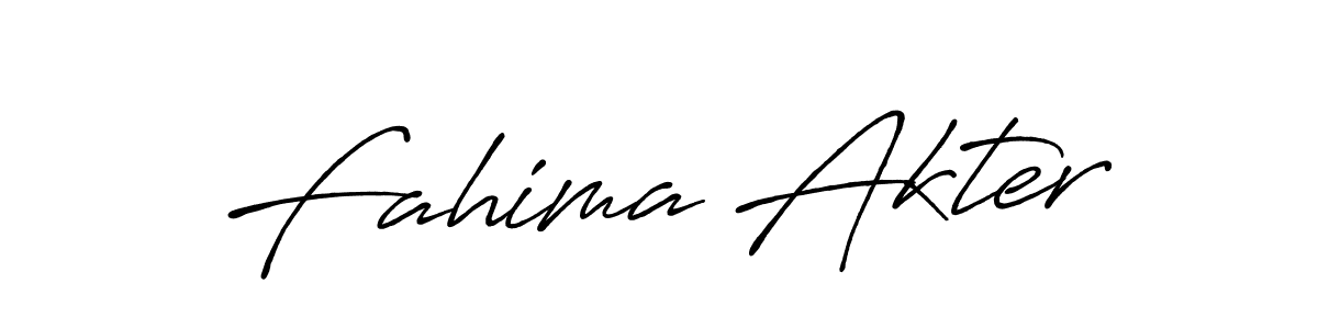if you are searching for the best signature style for your name Fahima Akter. so please give up your signature search. here we have designed multiple signature styles  using Antro_Vectra_Bolder. Fahima Akter signature style 7 images and pictures png