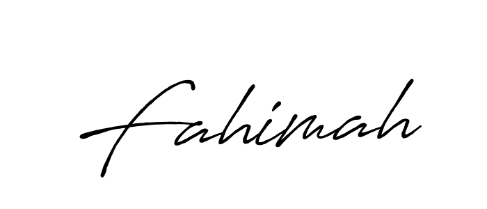It looks lik you need a new signature style for name Fahimah. Design unique handwritten (Antro_Vectra_Bolder) signature with our free signature maker in just a few clicks. Fahimah signature style 7 images and pictures png