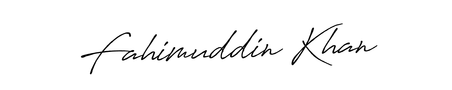 The best way (Antro_Vectra_Bolder) to make a short signature is to pick only two or three words in your name. The name Fahimuddin Khan include a total of six letters. For converting this name. Fahimuddin Khan signature style 7 images and pictures png