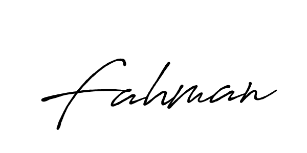 Also You can easily find your signature by using the search form. We will create Fahman name handwritten signature images for you free of cost using Antro_Vectra_Bolder sign style. Fahman signature style 7 images and pictures png