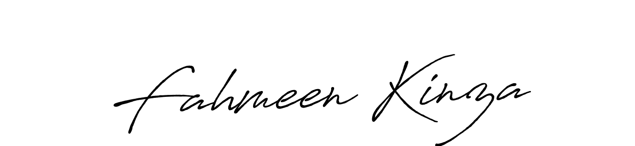 Design your own signature with our free online signature maker. With this signature software, you can create a handwritten (Antro_Vectra_Bolder) signature for name Fahmeen Kinza. Fahmeen Kinza signature style 7 images and pictures png